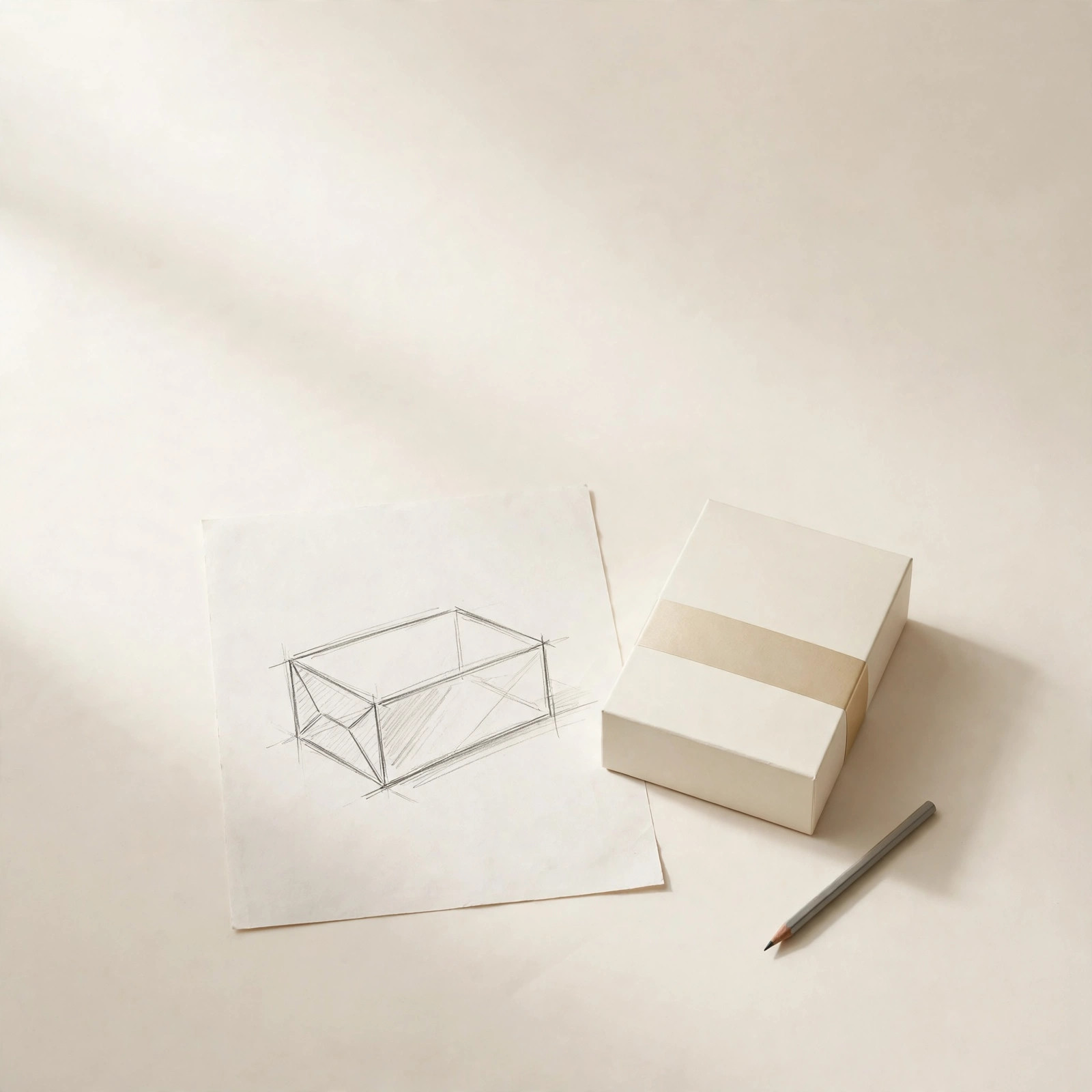 From a Hand Sketch to Tens of Thousands of Perfume Boxes