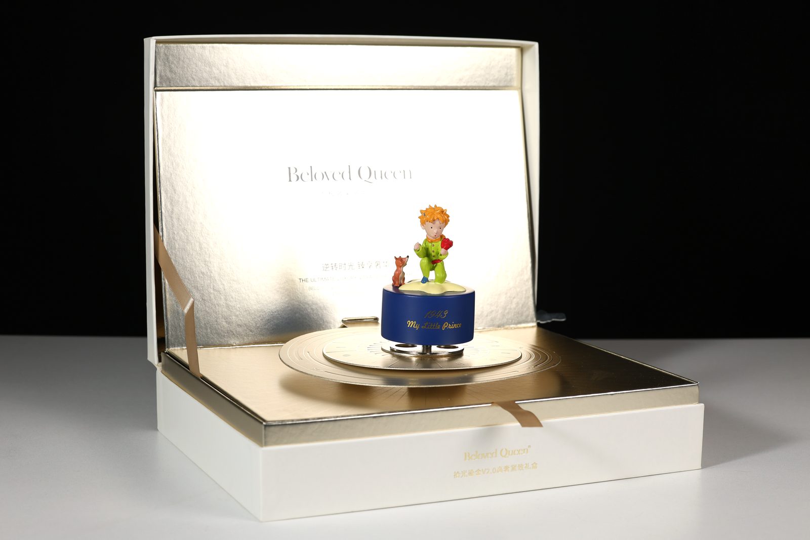 Caja de regalo giratoria