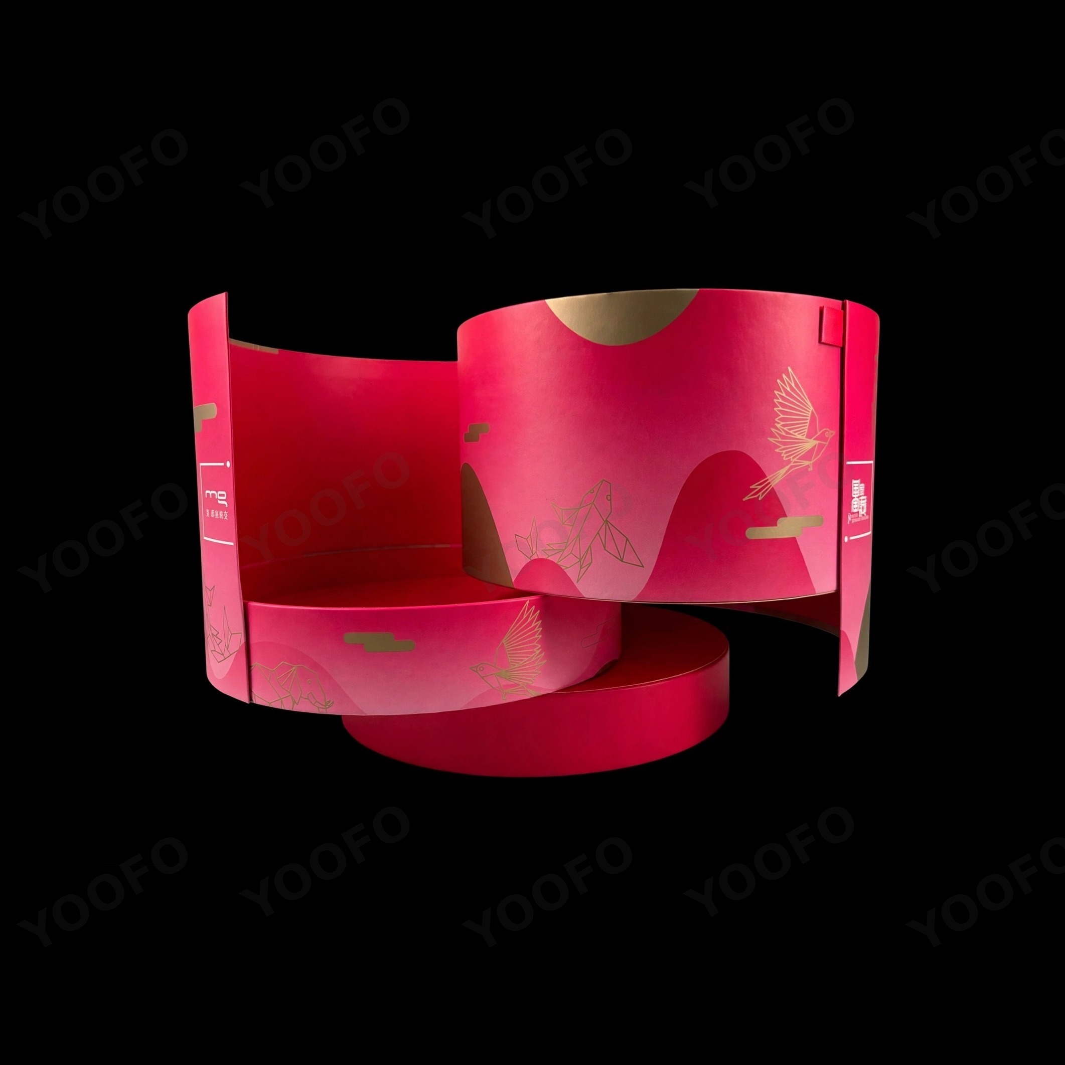 Double-Layer Round Gift Box