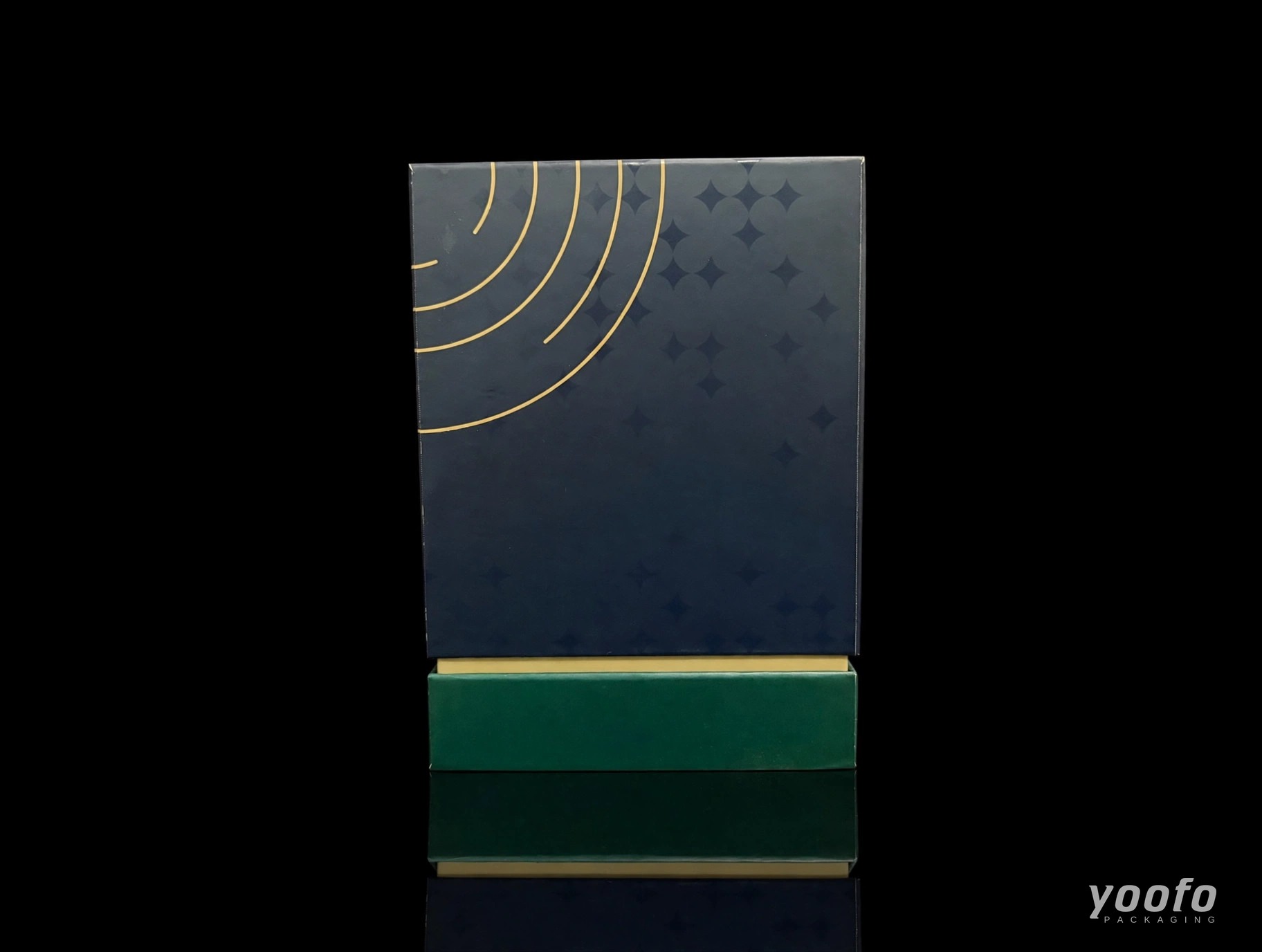 Navy Coffee Wellness Gift Box &middot; Health Supplement Gift Box &middot; Yoofo Packaging (2)