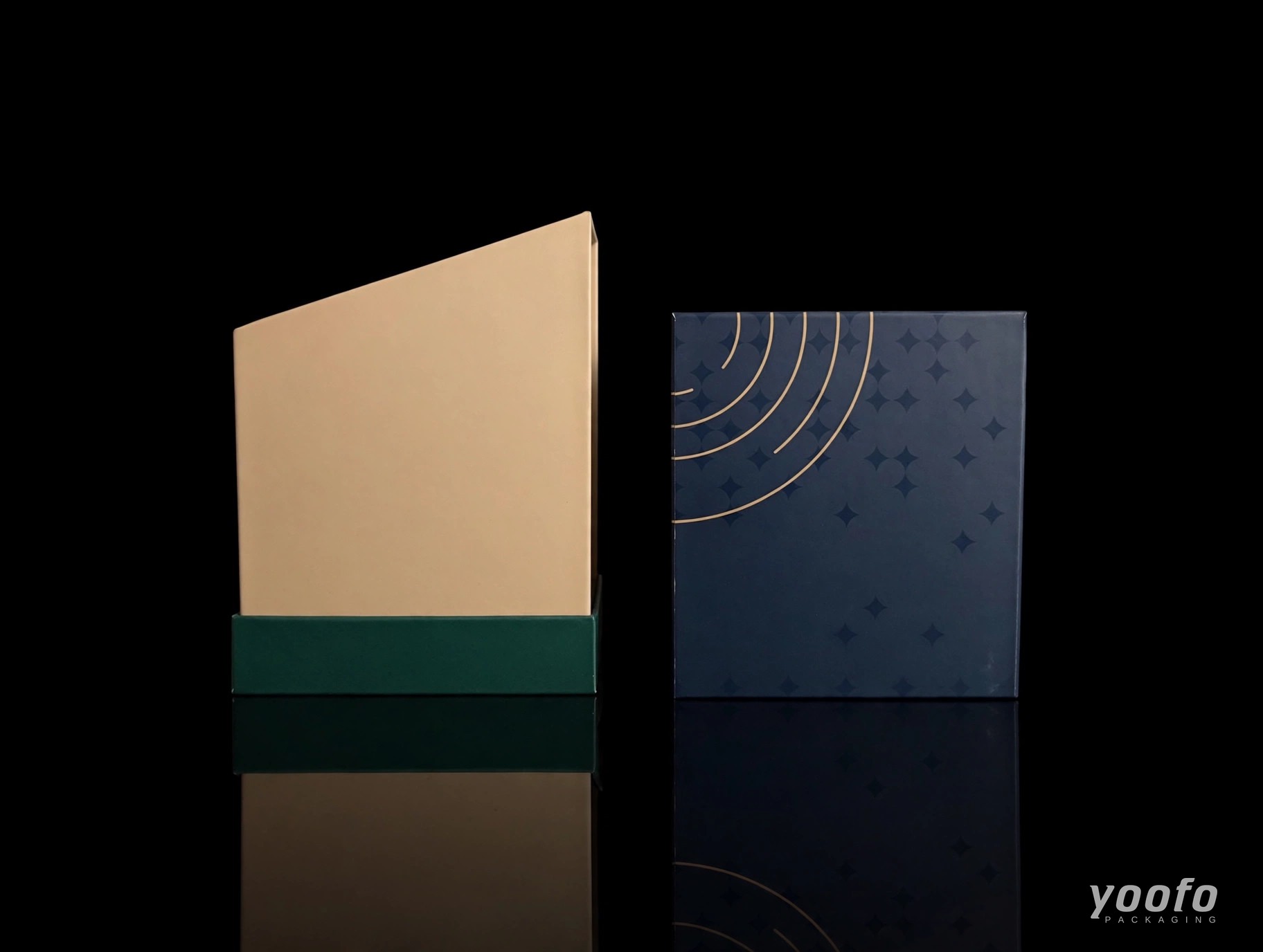 Navy Coffee Wellness Gift Box &middot; Health Supplement Gift Box &middot; Yoofo Packaging (3)